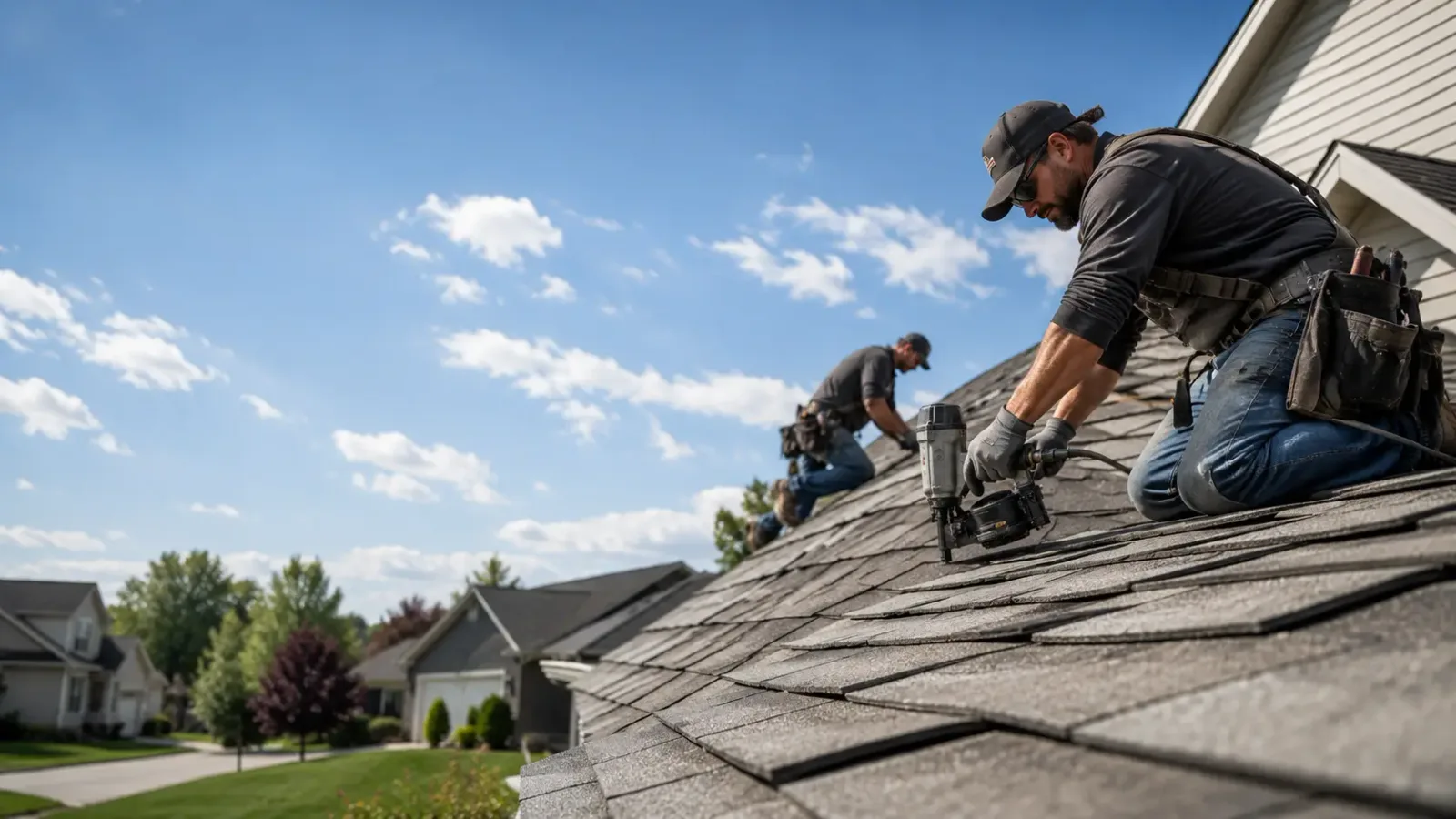 Storm Damage Roof Repair in Amboy, WA near me